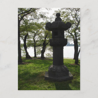 Unter den Kirschbaumen Postkarte