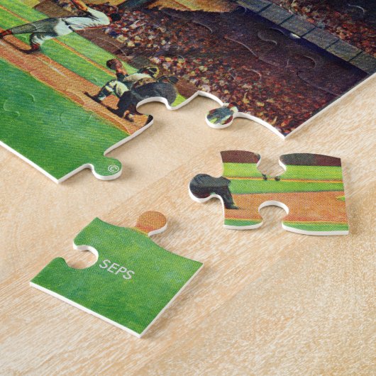 Unter den Lichtern von John Falter Puzzle (Seite)