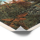 Unter den Lilien und Palmen von Florida Poster (Ecke)