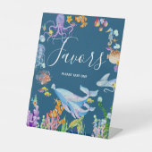 Unter den Meeresfavoriten Sockelschild (Vorderseite)