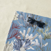 Unter den Meereskorallen Strandtuch (Beispiel)