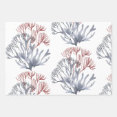 Unter den Meereskorallen und Starfish Geschenkpapier Set (Vorderseite)