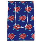 Unter den Meereslebewesen Mittlere Geschenktüte (Rückseite)