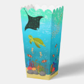 Unter den Meerestieren Wasserblasen Geschenkschachtel (Rückseite)