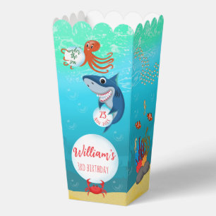 Unter den Meerestieren Wasserblasen Geschenkschachtel