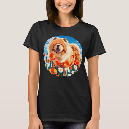 UNTER DEN MOPN Chow T-Shirt (Vorderseite)