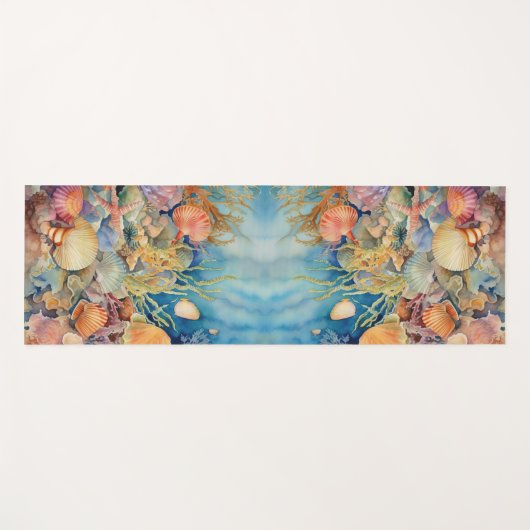 Unter den Muscheln der Seefischerei Yogamatte (Vorderseite (Horizontal))