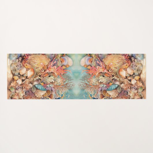 Unter den Muscheln der Seefischerei Yogamatte (Rückseite (Horizontal))