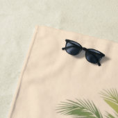 Unter den Palmen Strandtuch (Beispiel)