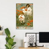 Unter den Poppies 1904 Poster (Heimbüro)