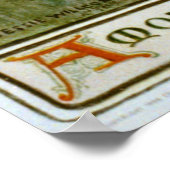 Unter den Poppies 1904 Poster (Ecke)