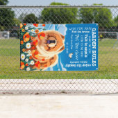 Unter den POPPIES Chow Garden Banner 3'x5' (Insitu)