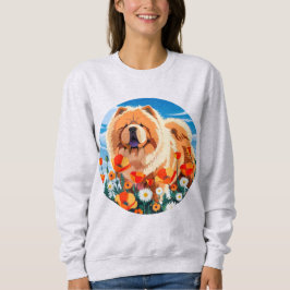 UNTER DEN POPPIES Chow Sweatshirt