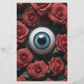 Unter den Rose gesehen Briefpapier (Rückseite)