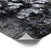 "Unter den Rose" Vintage Illustration Poster (Ecke)