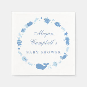 Unter den SeeBabyparty-Servietten Serviette