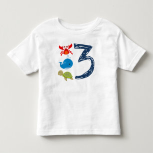 Unter den SeeShirt-Ozean-Party-Versorgungen Kleinkind T-shirt