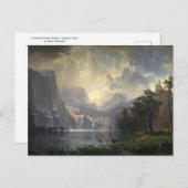 Unter den Sierra Nevada, Yosemite Valley Postkarte (Vorne/Hinten)