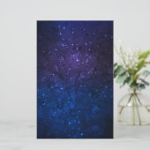 Unter den Sternen der Galaxie Briefpapier (Stehend Vorderseite)