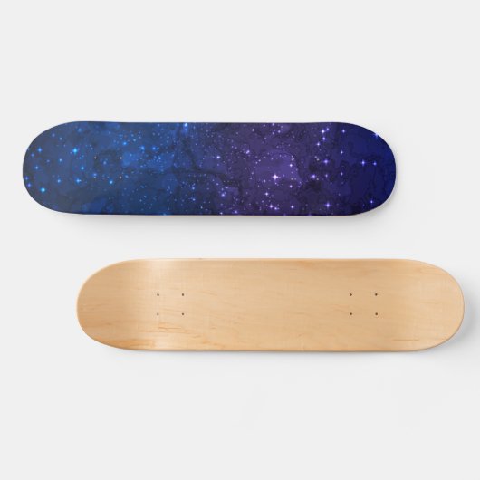 Unter den Sternen der Galaxie Skateboard (Horizontal)