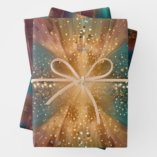 "Unter den Sternen: Eine Feier der Liebe" Geschenkpapier Set (Beispiel)