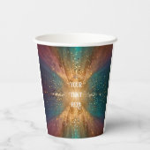 Unter den Sternen: Eine Feier der Liebe Pappbecher (Rückseite)