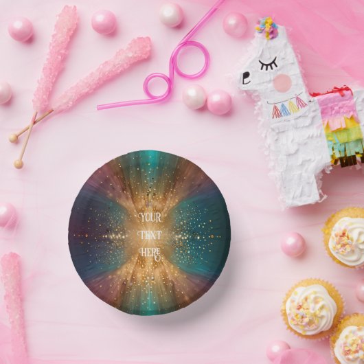 Unter den Sternen: Eine Feier der Liebe Pappteller (Party)