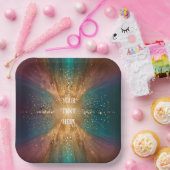 Unter den Sternen: Eine Feier der Liebe Pappteller (Party)