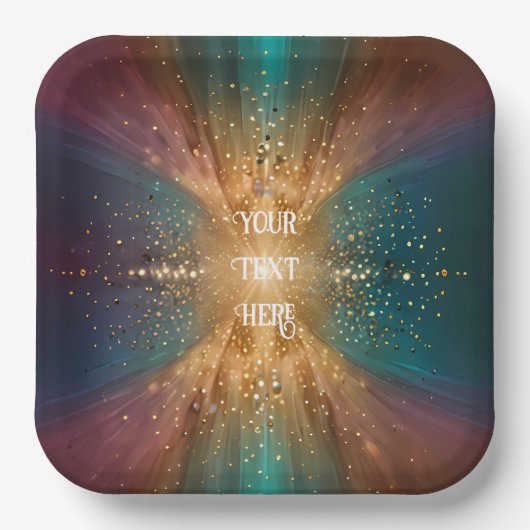 Unter den Sternen: Eine Feier der Liebe Pappteller (Vorderseite)