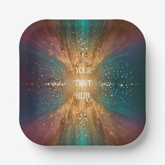 Unter den Sternen: Eine Feier der Liebe Pappteller (Vorderseite)