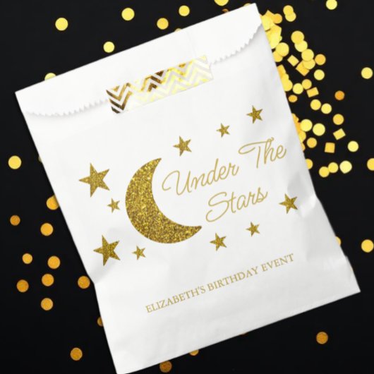 Unter den Sternen Geburtstag Geschenktütchen