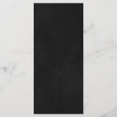 Unter den Sternen Geburtstag Menükarte (Rückseite)