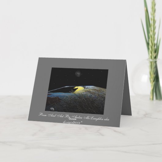 unter den Sternen Karte (Rückseite)