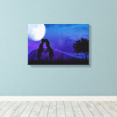 Unter den Sternen Leinwanddruck (Insitu (Holzboden))