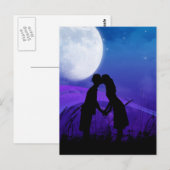 Unter den Sternen Postkarte (Vorne/Hinten)