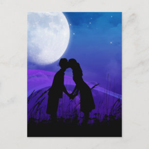 Unter den Sternen Postkarte