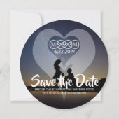 Unter den Sternen Save the Date (Rückseite)