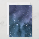 Unter den Sternen Streichellichter 16. Geburtstag Einladung (Rückseite)