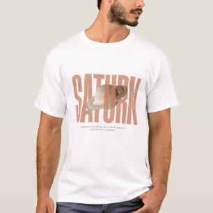 Unter den Sternen trägt Saturn die Krone der Elega T-Shirt