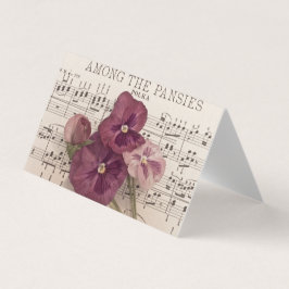 Unter den Stiefmütterchen-Karten