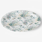 Unter den Tellern des Korallenriffs Pappteller (Schrägansicht)