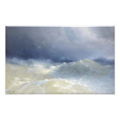 Unter den Wellen, Aivazovsky Fotodruck (Vorne)