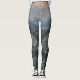 Unter den Wildblumen-Gebirgseinstellungs-Leggings Leggings