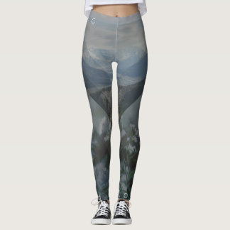 Unter den Wildblumen-Gebirgseinstellungs-Leggings Leggings