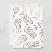 Unter den Willows Save the Date Foto die Einladung (Rückseite)