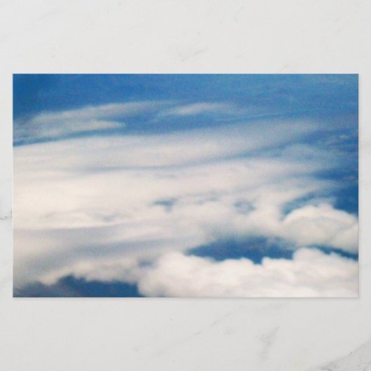 UNTER DEN WOLKEN stationär Briefpapier (Vorderseite)