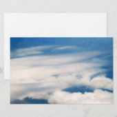 UNTER DEN WOLKEN stationär Briefpapier (Vorne/Hinten)
