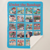 Unter der Bandage-Decke Sherpadecke (Vorderseite)