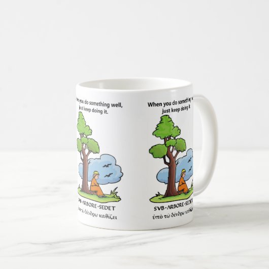 Unter der Baum-Tasse Kaffeetasse (VorderseiteRechts)