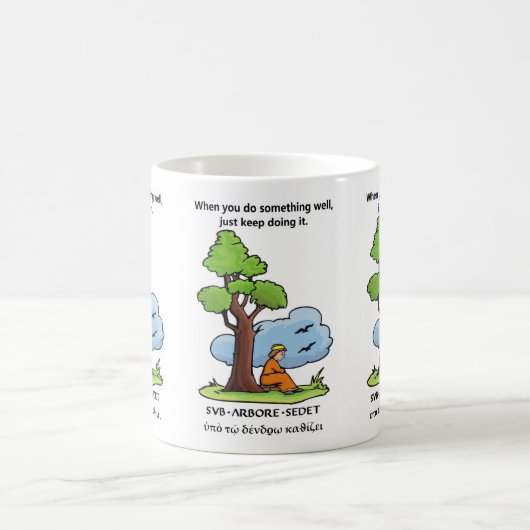 Unter der Baum-Tasse Kaffeetasse (Mittel)